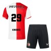 Conjunto (Camiseta+Pantalón Corto) Feyenoord Rotterdam Gimenez 29 Primera Equipación 23-24 - Niño